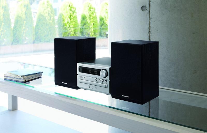 Panasonic SC-PM250 ポータブルCDプレーヤー Sistema de Som Panasonic SC-PM250-S com CD, USB e Bluetooth